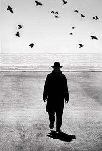 Umelecká fotografie Man walking, Grant Faint, (26.7 x 40 cm)