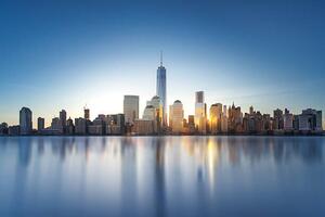 Umelecká fotografie New York skyline, Stanley Chen Xi, landscape and architecture photographer, (40 x 26.7 cm)
