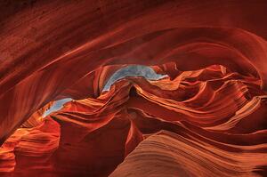 Umelecká fotografie Antelope Canyon, Arizona, USA, Spondylolithesis, (40 x 26.7 cm)