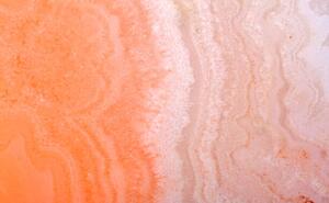 Umelecká fotografie orange color agate macro, DrPAS, (40 x 24.6 cm)