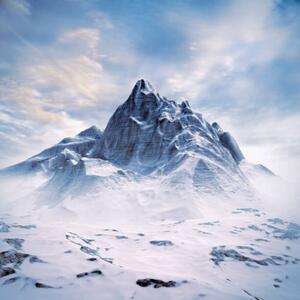 Umelecká fotografie Mountain peak scene, grandeduc, (40 x 40 cm)