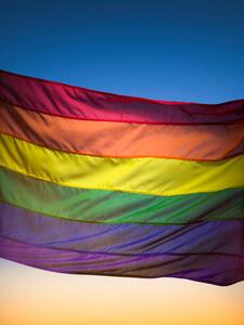 Fotografia Rainbow flag, Jonathan Knowles, (30 x 40 cm)