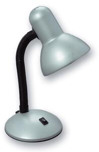 Stolná lampa BOND na E27, strieborná (L077M-STR) (L077M-STR)