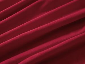 Biante Veľký zamatový štvorcový obrus Velvet Prémium SVP-007 Malinovo červený 270x270 cm