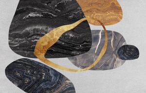Ilustrácia Abstract marble art. Rich texture. Modern, Luzhi Li