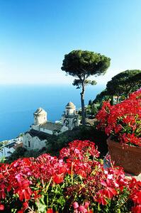 Umelecká fotografie Italy, Amalfi Coast, view of Annunziata, David C Tomlinson, (26.7 x 40 cm)