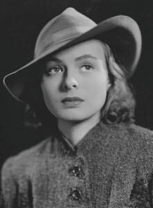 Umelecká fotografie Ingrid Bergman, (30 x 40 cm)