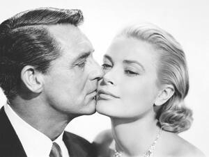 Umelecká fotografie Cary Grant And Grace Kelly, To Catch A Thief 1955 Directed By Alfred Hitchcock, (40 x 30 cm)