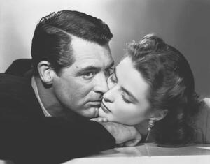 Umelecká fotografie Cary Grant And Ingrid Bergman, (40 x 30 cm)