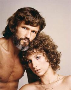 Umelecká fotografie Kris Kristofferson And Barbra Streisand, (30 x 40 cm)