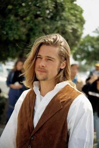 Umelecká fotografie Brad Pitt, (26.7 x 40 cm)