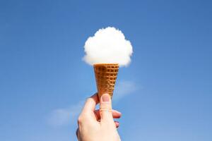 Ilustrácia Cloud ice cream., Artur Debat, (40 x 26.7 cm)