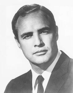 Fotografia Londres, 20/04/1966. Portrait de l'acteur americain Marlon Brando