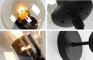 Toolight - Nástenná lampa 1xE27 60W APP750-1W, čierna, OSW-03684