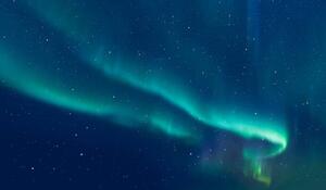 Fotografia Northern lights in the sky, murat4art, (40 x 22.5 cm)