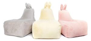 Sedací vak Bunny L Lapit Tiahome - sivá