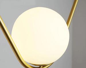 Toolight - Závesná stropná lampa Sphera - zlatá - APP689-1CP
