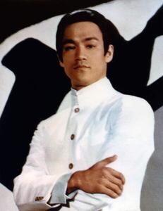 Umelecká fotografie Bruce Lee, (30 x 40 cm)