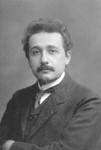 Umelecká fotografie Albert Einstein, 1915, Unknown photographer,, (26.7 x 40 cm)