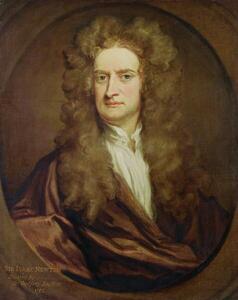 Fotografia Portrait of Isaac Newton, 1702, Kneller, Godfrey