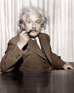 Fotografia Albert Einstein at Princeton, 1933, Unknown photographer,, (30 x 40 cm)