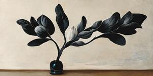 Ilustrácia Black Magnolia, Treechild, (40 x 20 cm)