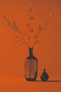 Ilustrácia Orange Mood, Treechild, (26.7 x 40 cm)