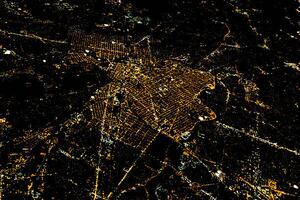 Umelecká fotografie light of city at night, gdmoonkiller, (40 x 26.7 cm)