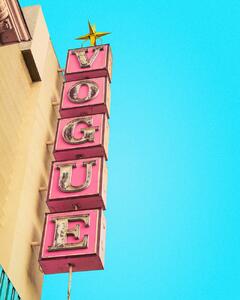 Umelecká fotografie Vogue Theatre Sign in Hollywood, Tom Windeknecht, (30 x 40 cm)