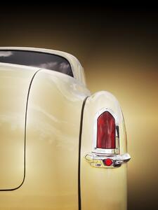 Umelecká fotografie American classic car Coronet 1950 taillight, Beate Gube, (30 x 40 cm)