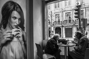 Umelecká fotografie Coffee´s conversations, Luis Sarmento, (40 x 26.7 cm)