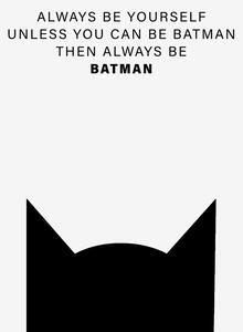 Ilustrácia Always be Batman, Finlay & Noa, (30 x 40 cm)
