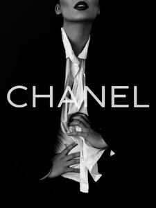 Ilustrácia Chanel model, Finlay & Noa, (30 x 40 cm)