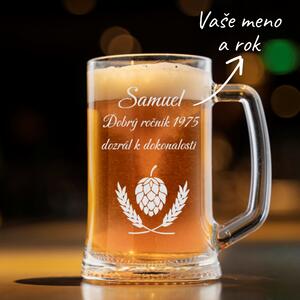 Dekorant Pivný polliter k narodeninám DOZRAL CHMEL 03