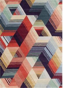Vlnený kusový koberec Arccos 40 205 viacfarebný, Rozmery 1.40 x 2.00