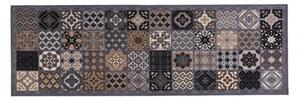 Rohož Kitchen patchwork tiles sivá, Rozmery 1.50 x 0.50