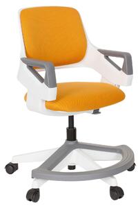 OTOČNÁ STOLIČKA PRE MLÁDEŽ, oranžová MID.YOU - Online Only detský nábytok, Online Only