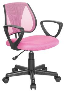 OTOČNÁ STOLIČKA PRE MLÁDEŽ, pink MID.YOU - Online Only detský nábytok, Online Only
