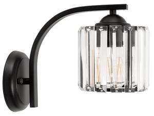 Toolight - Nástenná lampa 1xE27 APP512-1W, čierna, OSW-08558