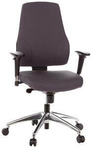 OTOČNÁ STOLIČKA, plochá tkanina, antracitová MID.YOU - Online Only kancelárie, Online Only