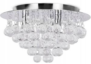 Toolight - Krištáľová stropná lampa Glamour 3xE14 392179, OSW-04005