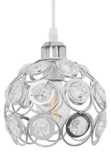 Toolight - Elegantná stropná lampa 1xE27 APP207, chrómová, OSW-00402