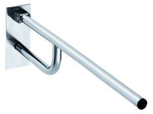 Bemeta Design HELP: Madlo, 850 mm, sklopné, s krytkou, nerez, mat - 301607162