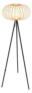 Briloner 1759011 - Stojacia lampa 1xE27/10W/230V bambus/čierna