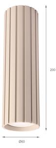 Brilagi - Bodové svietidlo CRISPINA 1xGU10/10W/230V 20 cm béžové