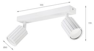 Brilagi - Bodové svietidlo CRISPINA 2xGU10/10W/230V biela