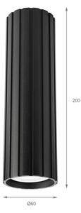 Brilagi - Bodové svietidlo CRISPINA 1xGU10/10W/230V 20 cm čierna