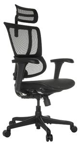 OTOČNÁ STOLIČKA, sieť, čierna MID.YOU - Online Only kancelárie, Online Only