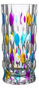 KRIŠTÁĽOVÁ VÁZA BOHEMIA PRESTIGE JOKER COLOUR 280MM