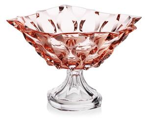KRIŠTÁĽOVÁ MISA BOHEMIA SAMBA PINK NA NOHE 305MM